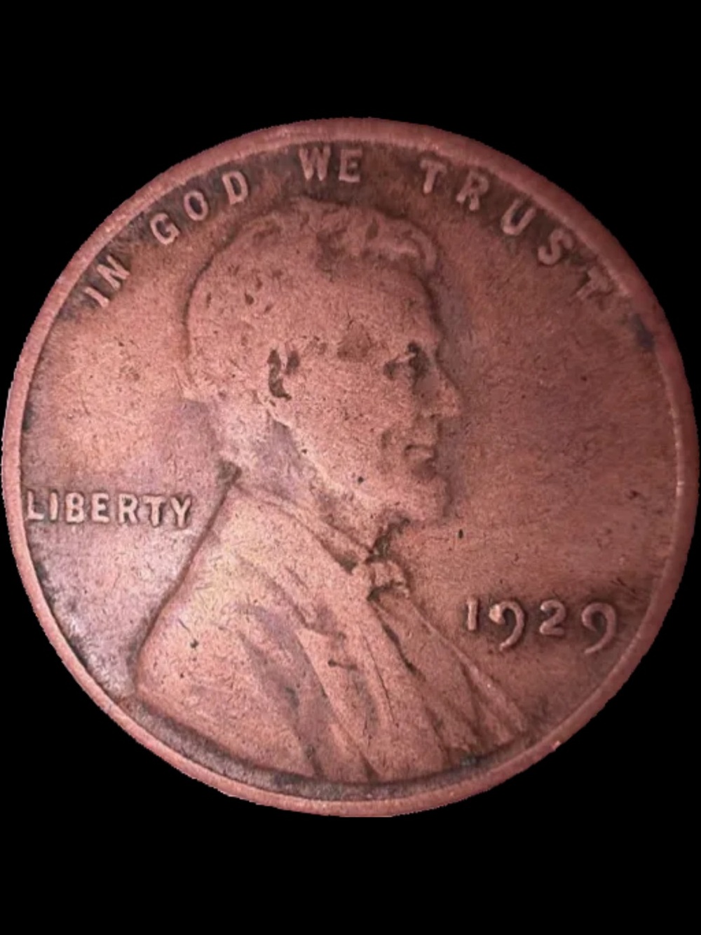 Vintage 1929 Copper Lincoln Penny